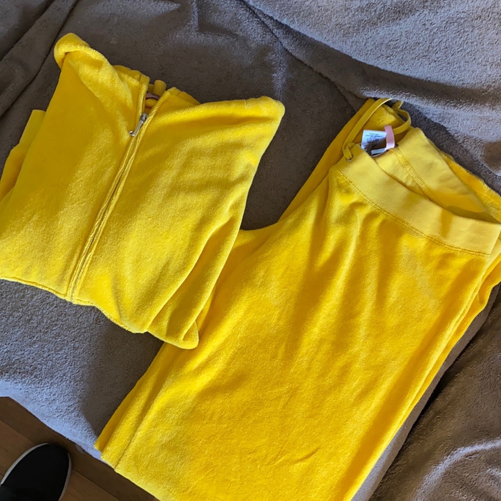 Juicy Couture Yellow Track suit